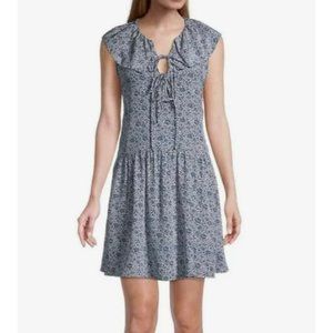 NWT Rebecca Taylor Silk Blend Tie Dress Size Small